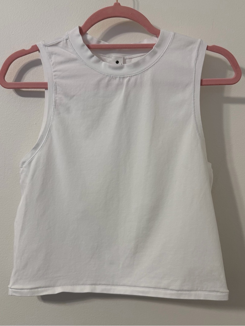 Yogalicious Airlite Melissa Crop Tank White Size XL